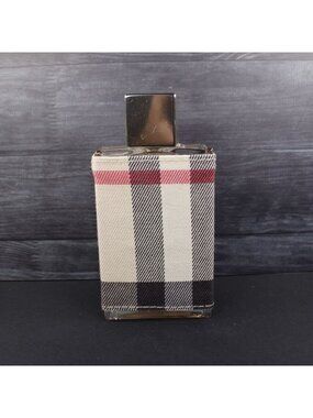 Burberry London For Women Eau De Toilette Spray 3.3 Oz Plaid Bottle Design